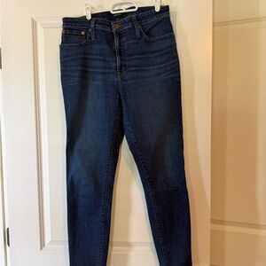 J. Crew Dark Blue Skinny Jeans